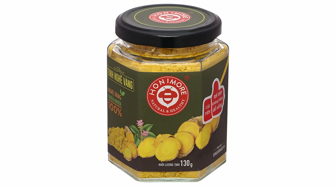 Tinh nghệ vàng Honimore lọ 130g - 